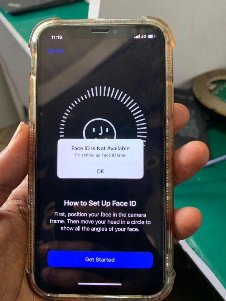Face ID repair diagnostics